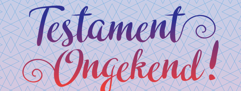 Testament Ongekend Ida van der Lee